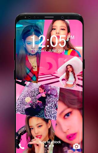 Blackpink Photo Lock Screen App screenshot 1