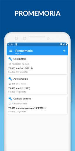 My Car: Tracker carburante screenshot 7