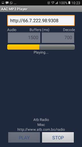 Streaming URL player screenshot 8