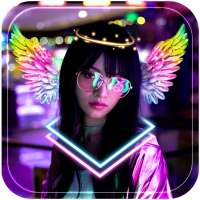 Neon photo editor logo