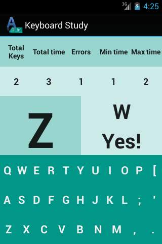 Keyboard Trainer screenshot 1
