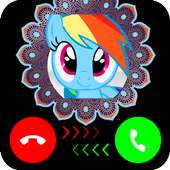 Fake Call From Pony : The little Unicorn logo