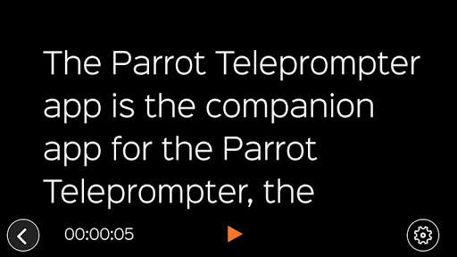 Parrot Teleprompter screenshot 4