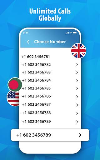 Free 2nd Line App Texts & Calls screenshot 3