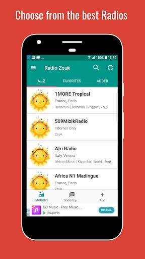 📻 Radio Zouk ☀️ Zouk Music Worldwide screenshot 2