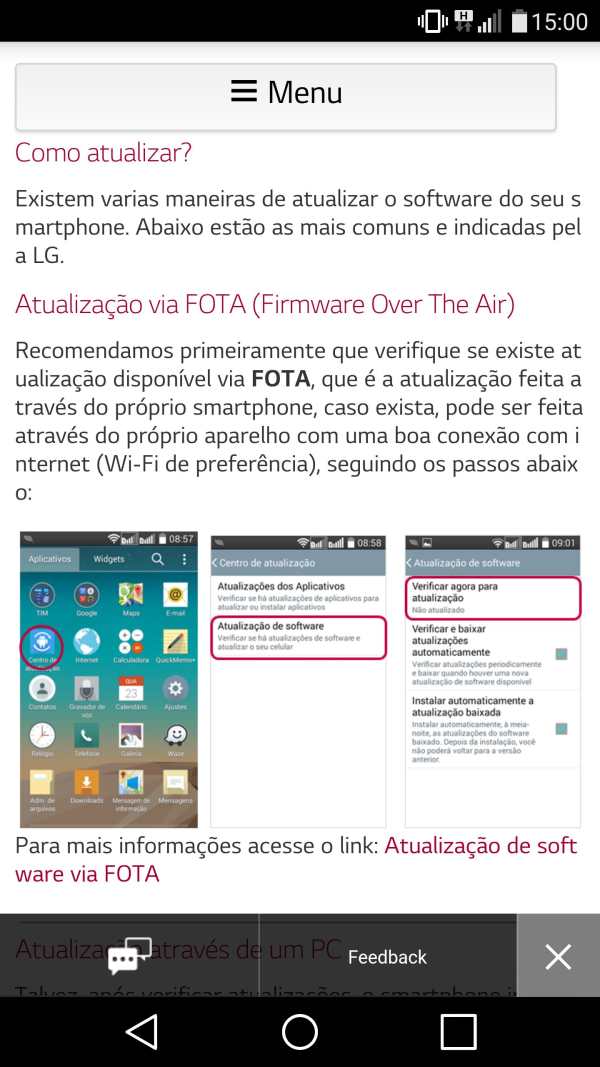 LG Suporte screenshot 3
