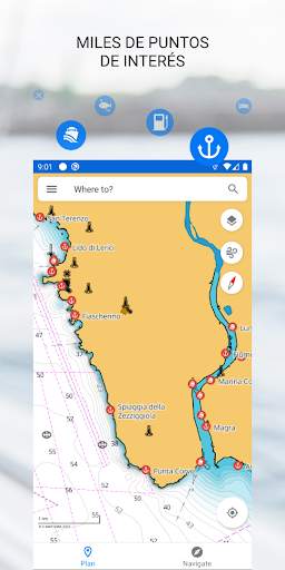 C-MAP: Cartas Náuticas screenshot 7
