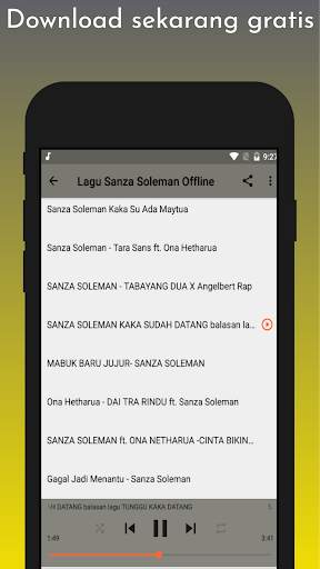 Lagu Sanza Soleman Offline screenshot 5