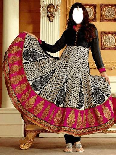 Anarkali Frock Photo Editor screenshot 3