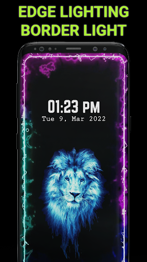 Edge Lighting Wallpaper screenshot 1
