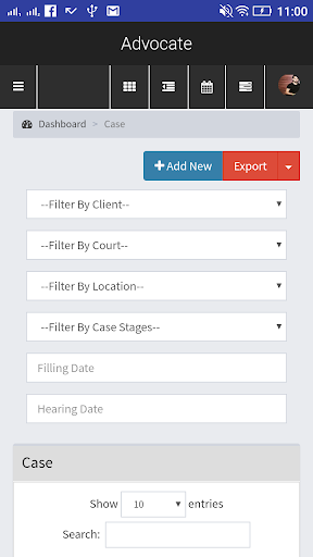Advocate Management System screenshot 5