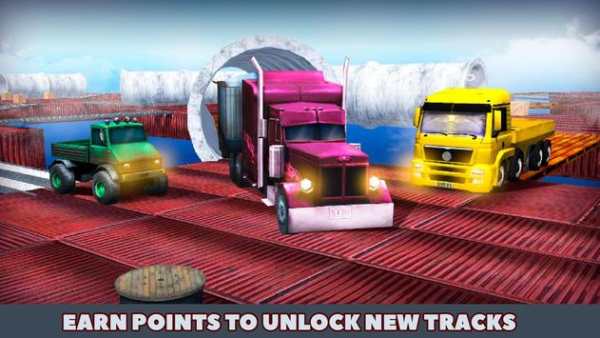 Impossible Truck Sky Driving screenshot 4