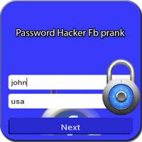 Hacker App - Fb Password Hacker Prank App 2021 иконка