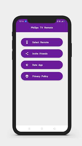Remote for Philips TV screenshot 1