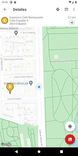 Buscador de restaurantes screenshot 2