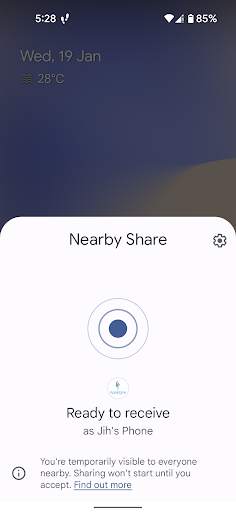 Nearby Share - Easy Access screenshot 3