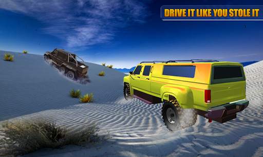 4x4 Driving Game: White Desert screenshot 6