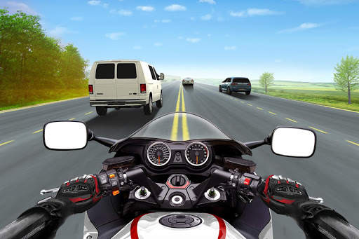 Bike Racing : Traffic Rider Bike Racing Games скриншот 2