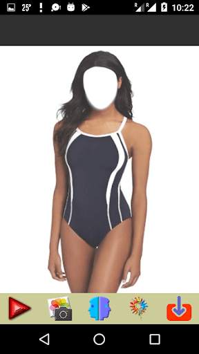 Women Swim Dress Photo Montage screenshot 4