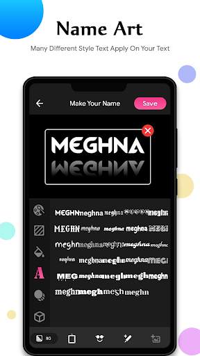 Shadow & 3d Name Maker : Name Art Wallpaper screenshot 4