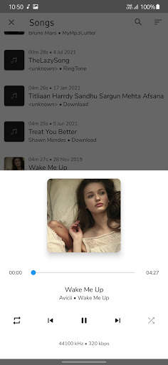 Music Player - Mp3 Player - Audio Player screenshot 2