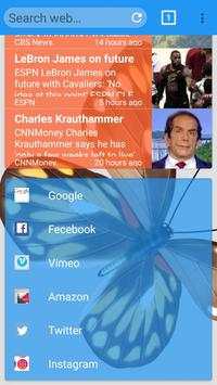 Instant browser screenshot 1