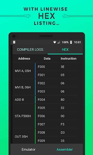 8085 • Neutrino Simulator and Assembler screenshot 6