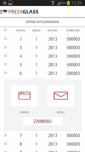 PRESS GLASS MOBILE screenshot 3