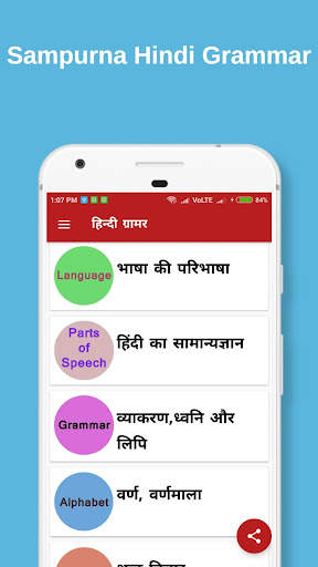 Hindi Grammar скриншот 2