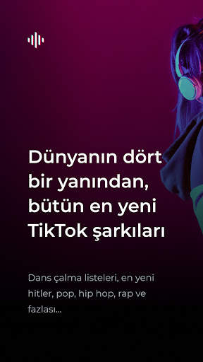 TikMusic - popüler şarkılar, trend listeler 2021 screenshot 1