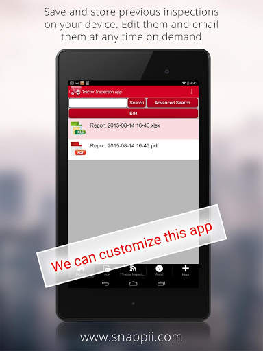 Tractor Inspection App screenshot 4