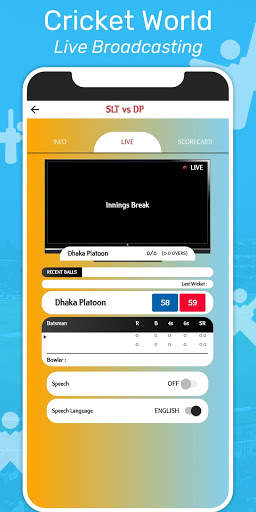 Cric World - Live Cricket Score & Update screenshot 1