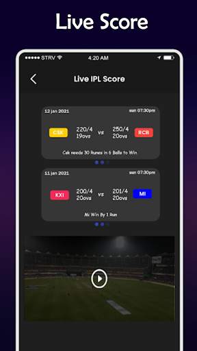 Guide for Hustur Cricket streaming apps screenshot 2
