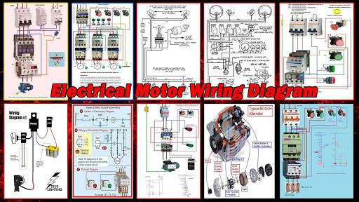 Electrical Motor Wiring Diagram 1 تصوير الشاشة