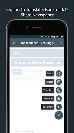 World Newspaper App : News Break & Magazine App screenshot 4