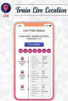 Indian Railway Live Train Running Status : PNR screenshot 3