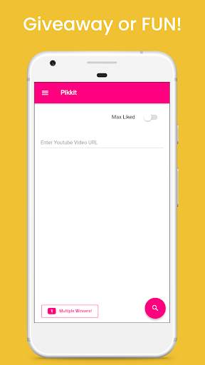 Pikkit - Random Comment Picker For YouTube screenshot 1