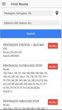 Metro Bus for VA/DC/MD screenshot 17