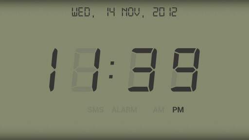 Digital Alarm Clock Free screenshot 1