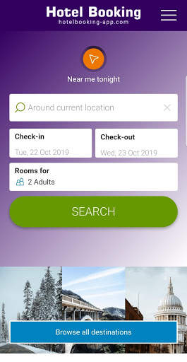 Hotel  Booking screenshot 1