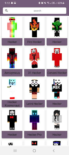 Hacker Skins for Minecraft PE screenshot 6