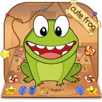 คีย์บอร์ด Cute Frog on 9Apps