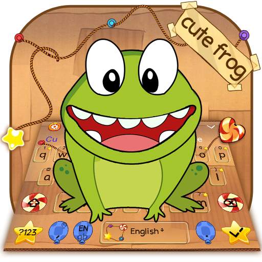 Cute Frog Keyboard 10001002