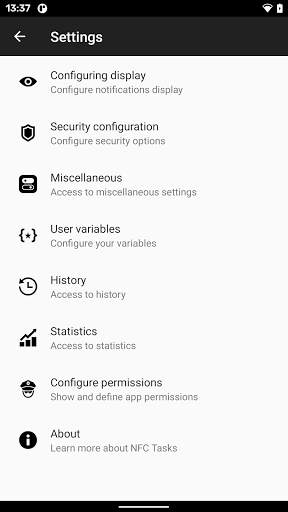 NFC Tasks 4 تصوير الشاشة