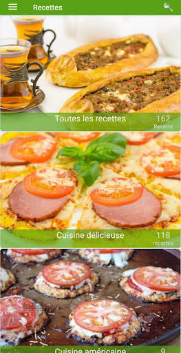 Recettes de pizzas screenshot 1
