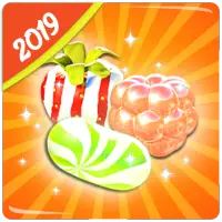 Candy Fruits Crash - Match 3 free puzzle game icon