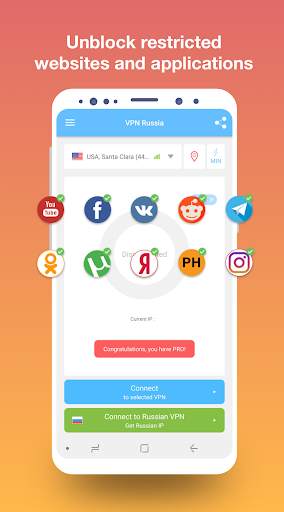 VPN servers in Russia screenshot 2