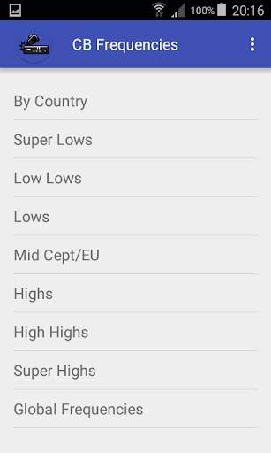 CB Frequencies FREE! screenshot 1