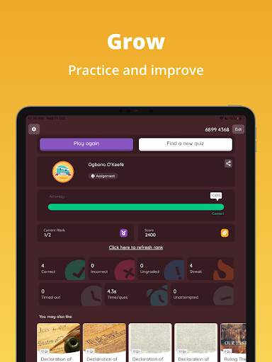 Quizizz: Play to learn screenshot 8