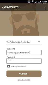Anonymous VPN screenshot 1